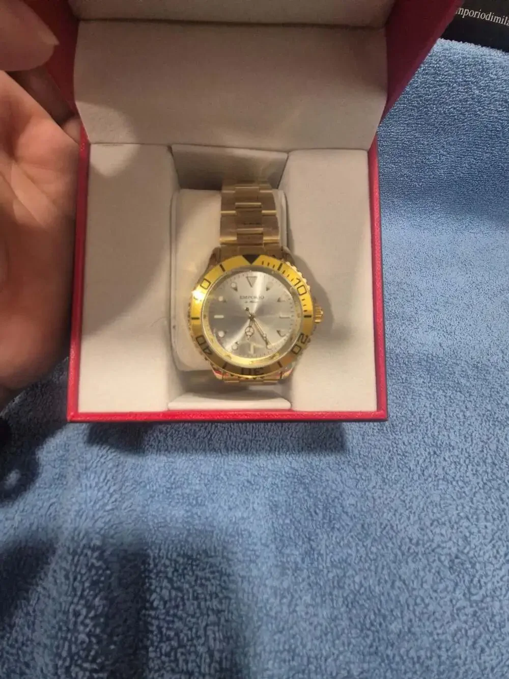 Emporio di Milano Limited Edition Gold Tone Men's Watch.